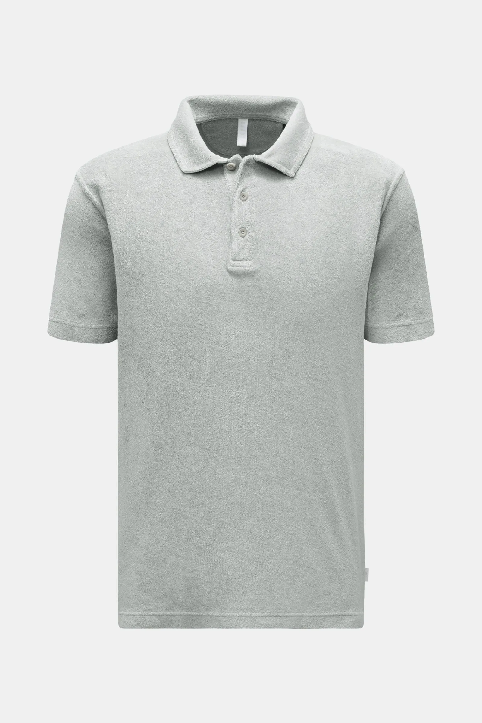 04651/ A TRIP IN A BAG terry polo shirt 'Terry Polo' grey