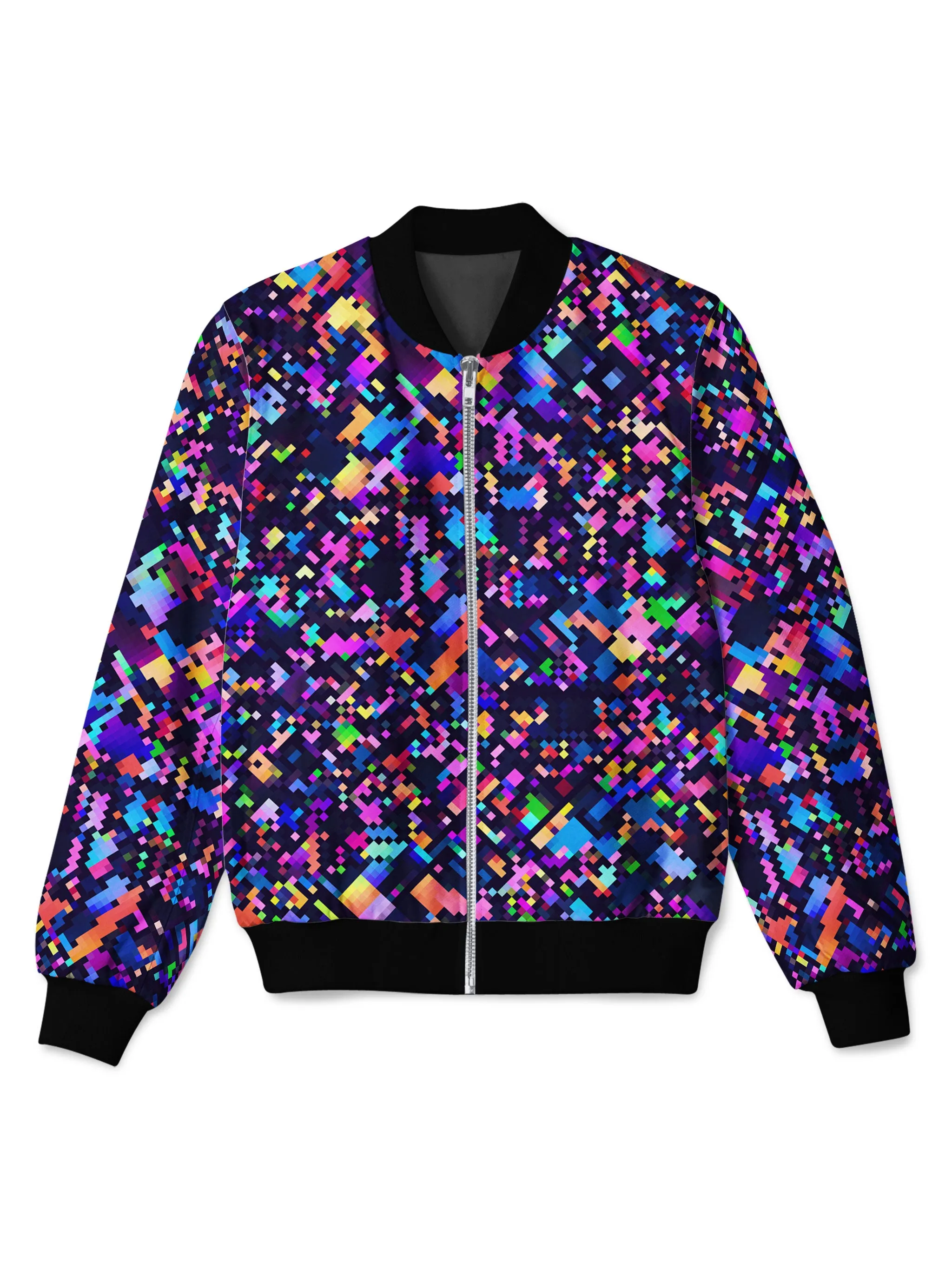 8-Bit Confetti Bomber Jacket