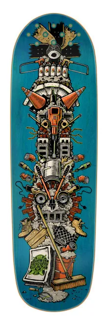 8.92in Crete-Ture DIY Large Creature Skateboard Deck