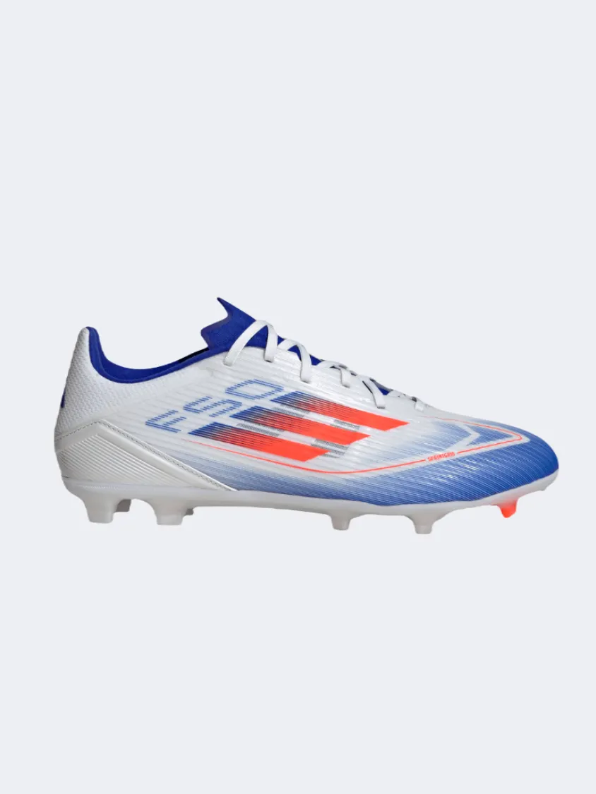 Adidas F50 League Fg Mg Men Football Shoes White/Blue/Red