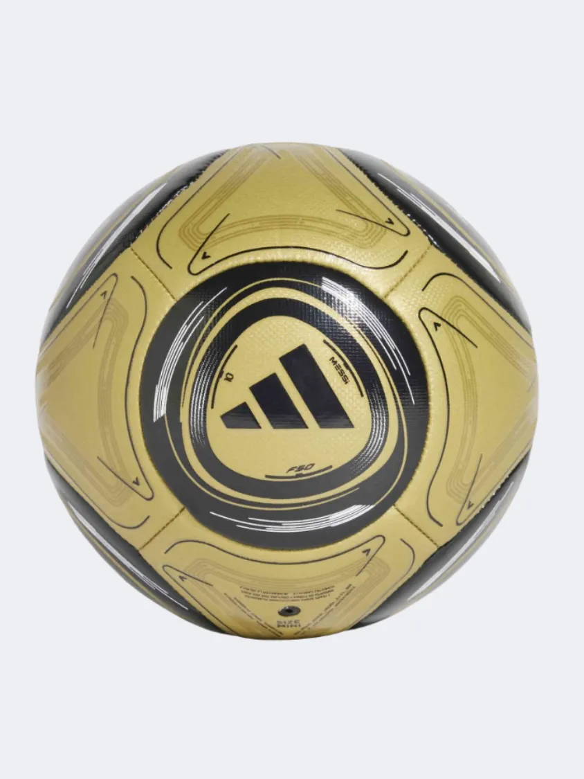 Adidas Messi Mini Art 1 Unisex Football Ball Gold/Black