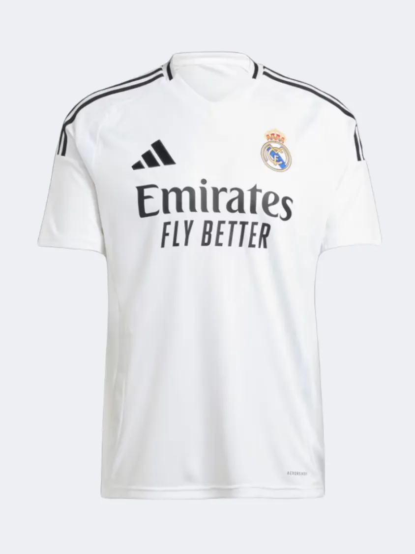 Adidas Real Madrid Home Men Football T-Shirt White/Black