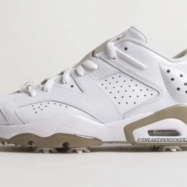 AIR JORDAN 6 LOW GOLF WHITE KHAKI