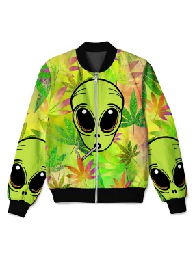 Alien Weed Bomber Jacket