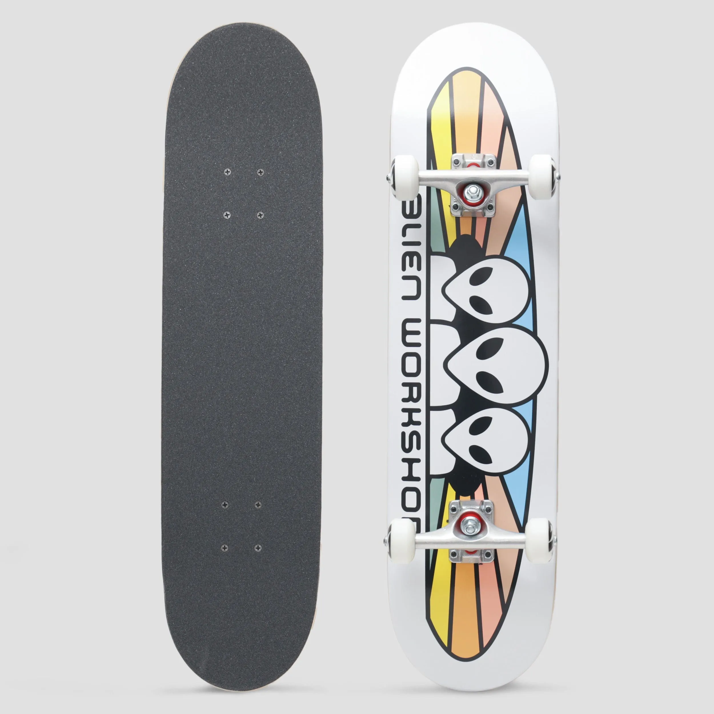 Alien Workshop 7.75 Spectrum Complete Skateboard White