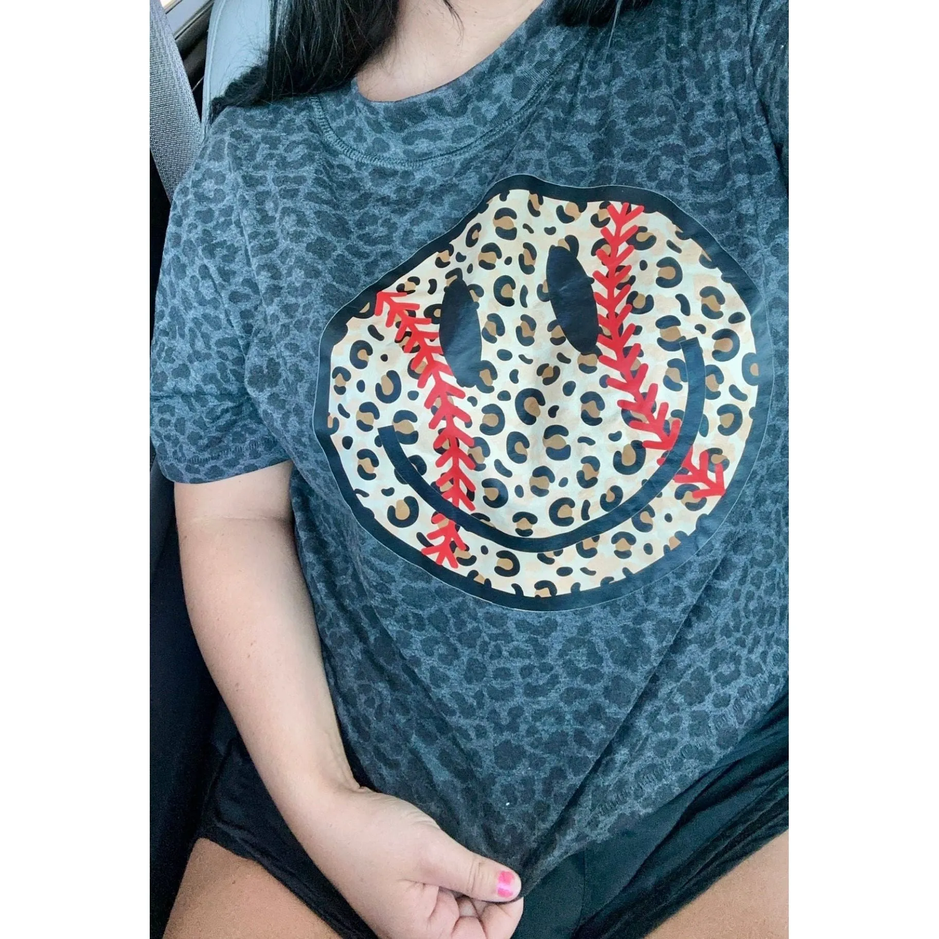 All the Leopard baseball/softball/soccer/football  tee