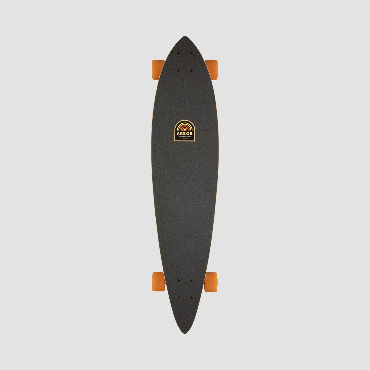 Arbor Artist Fish Pintail Longboard Skateboard - 37"