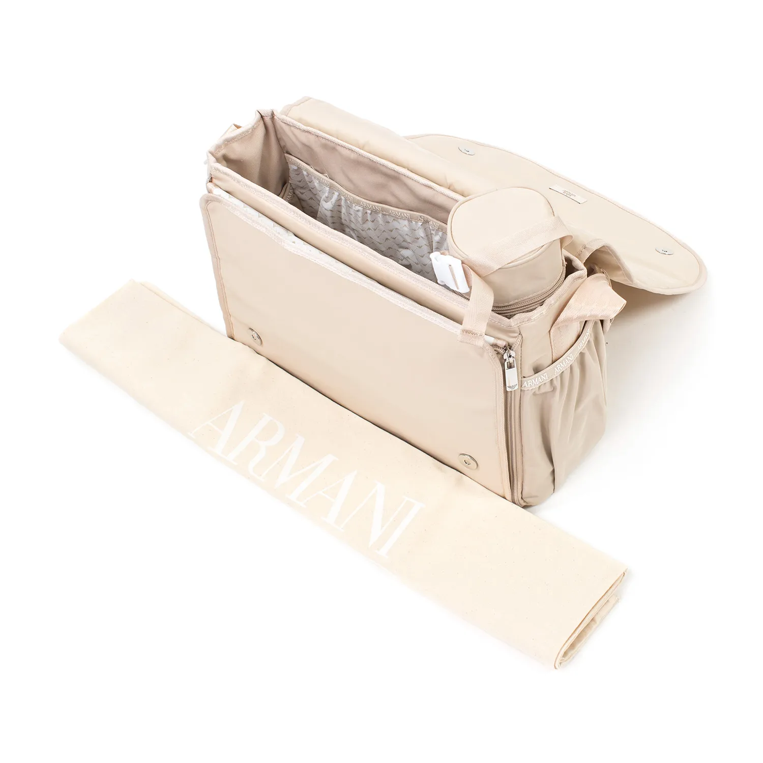 Armani Junior Ivory Mommy Bag