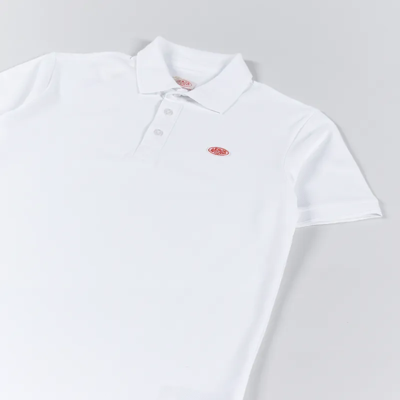 Armor Lux Logo Polo Shirt White