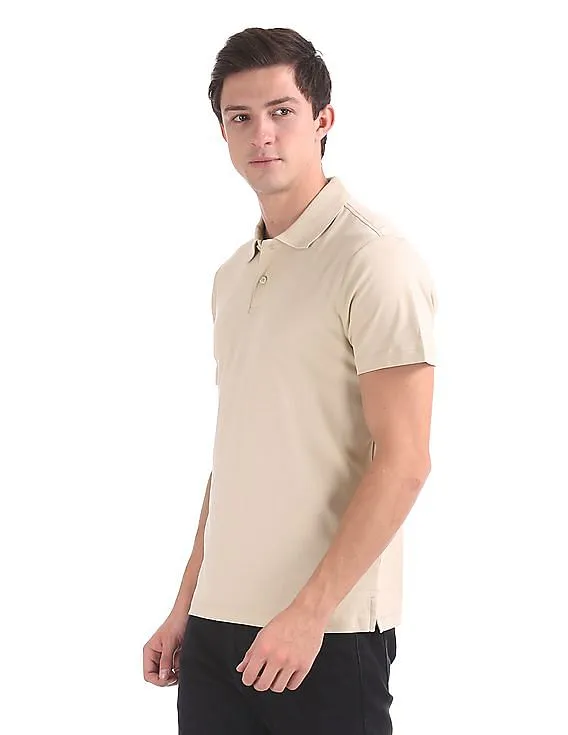 Arrow Short Sleeve Solid Polo Shirt