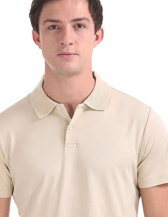 Arrow Short Sleeve Solid Polo Shirt