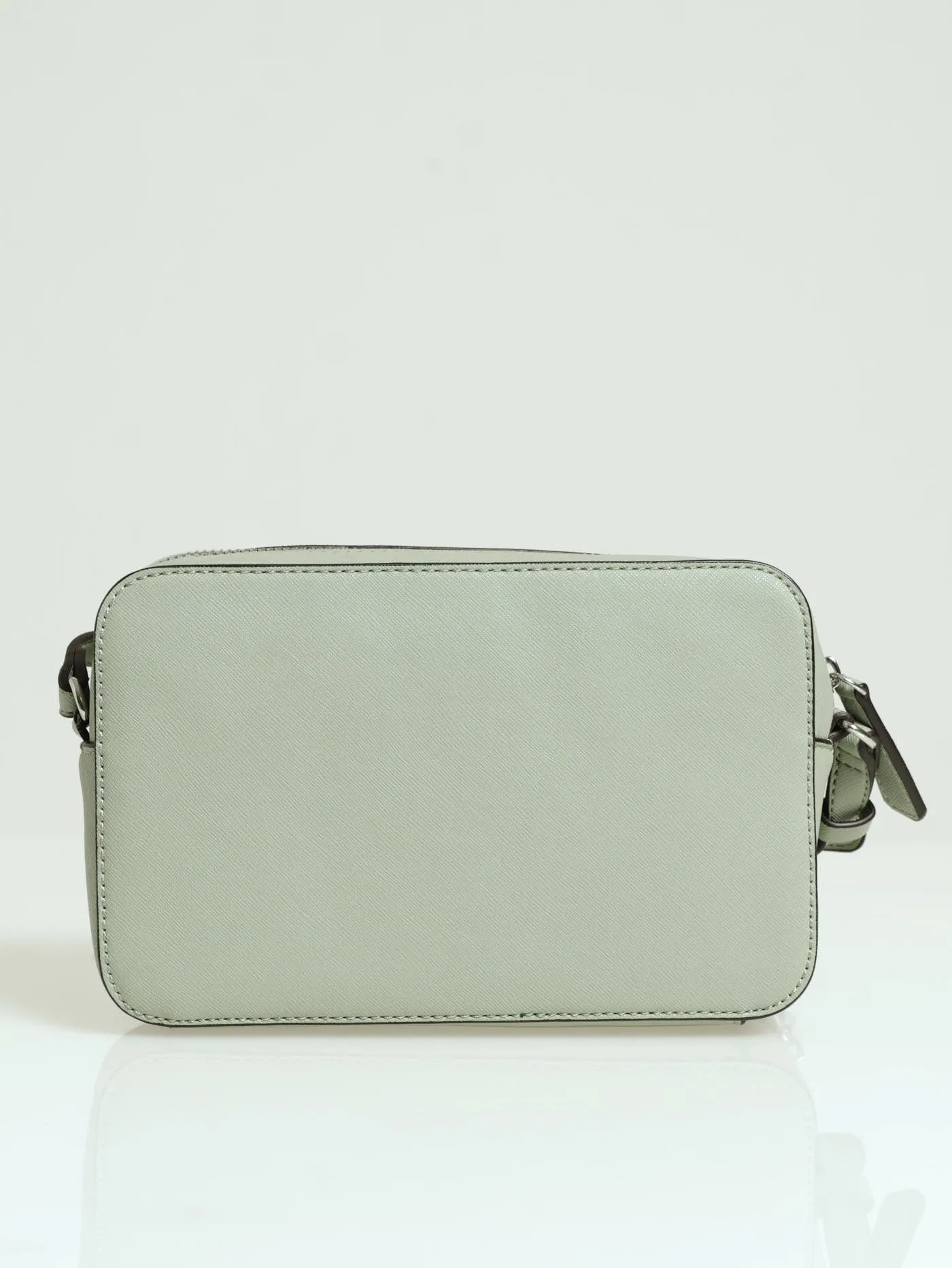 Artemis Mini Double Zip Crossbody Bag - Sage