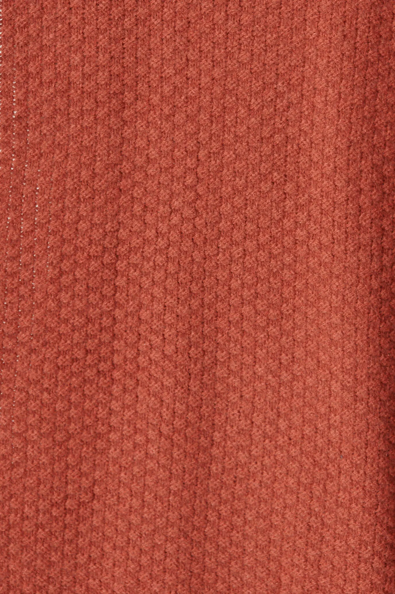 Arvon Knit Cardigan In Rust Wool Blend