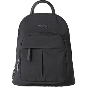 Baggallini Convertible Backpack 2.0 With RFID Black Nylon