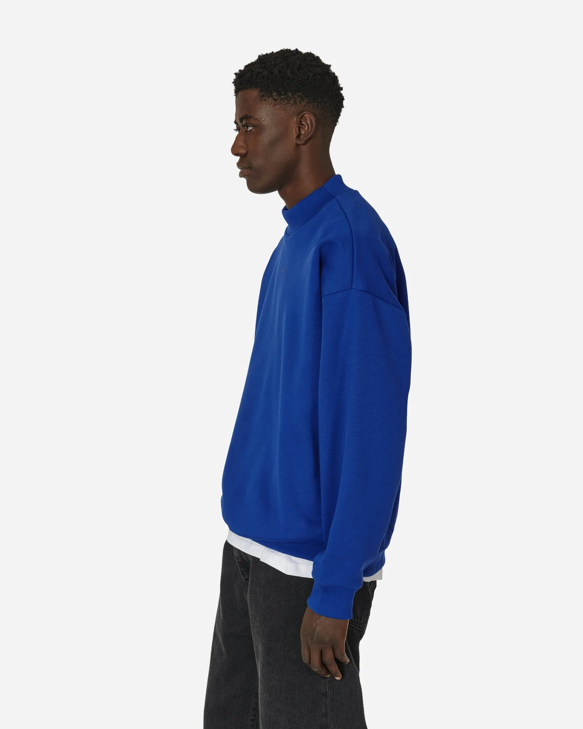 Basketball Crewneck Sweatshirt Lucid Blue