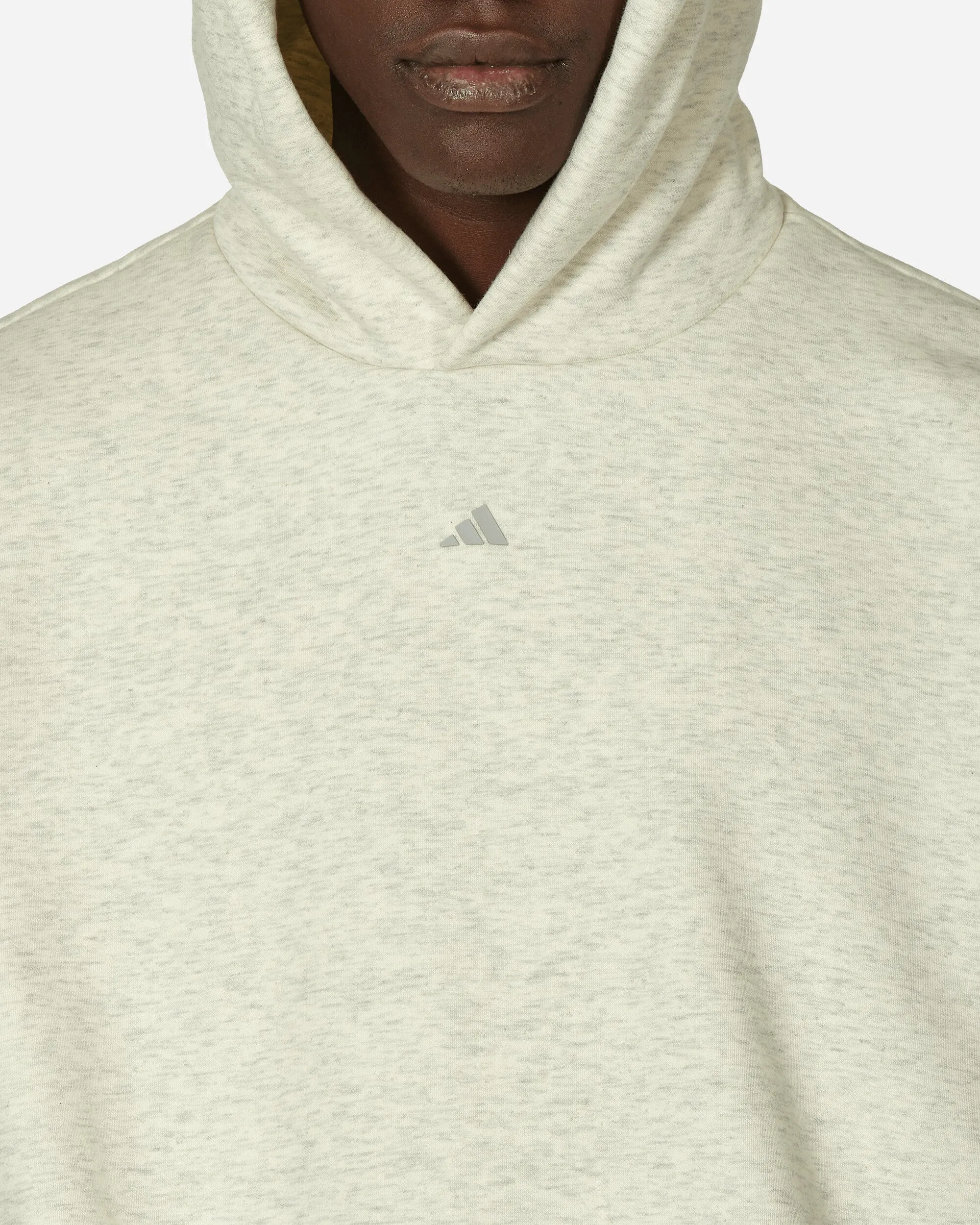 Basketball Hooded Sweatshirt Cream White