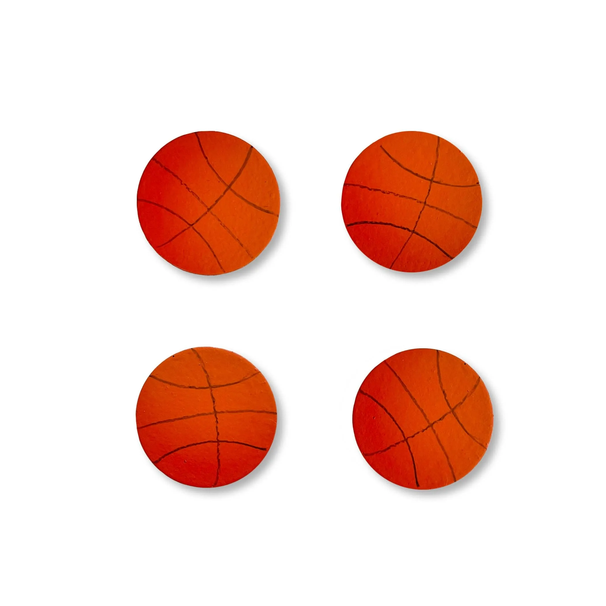 Basketball Magnets Set of 4