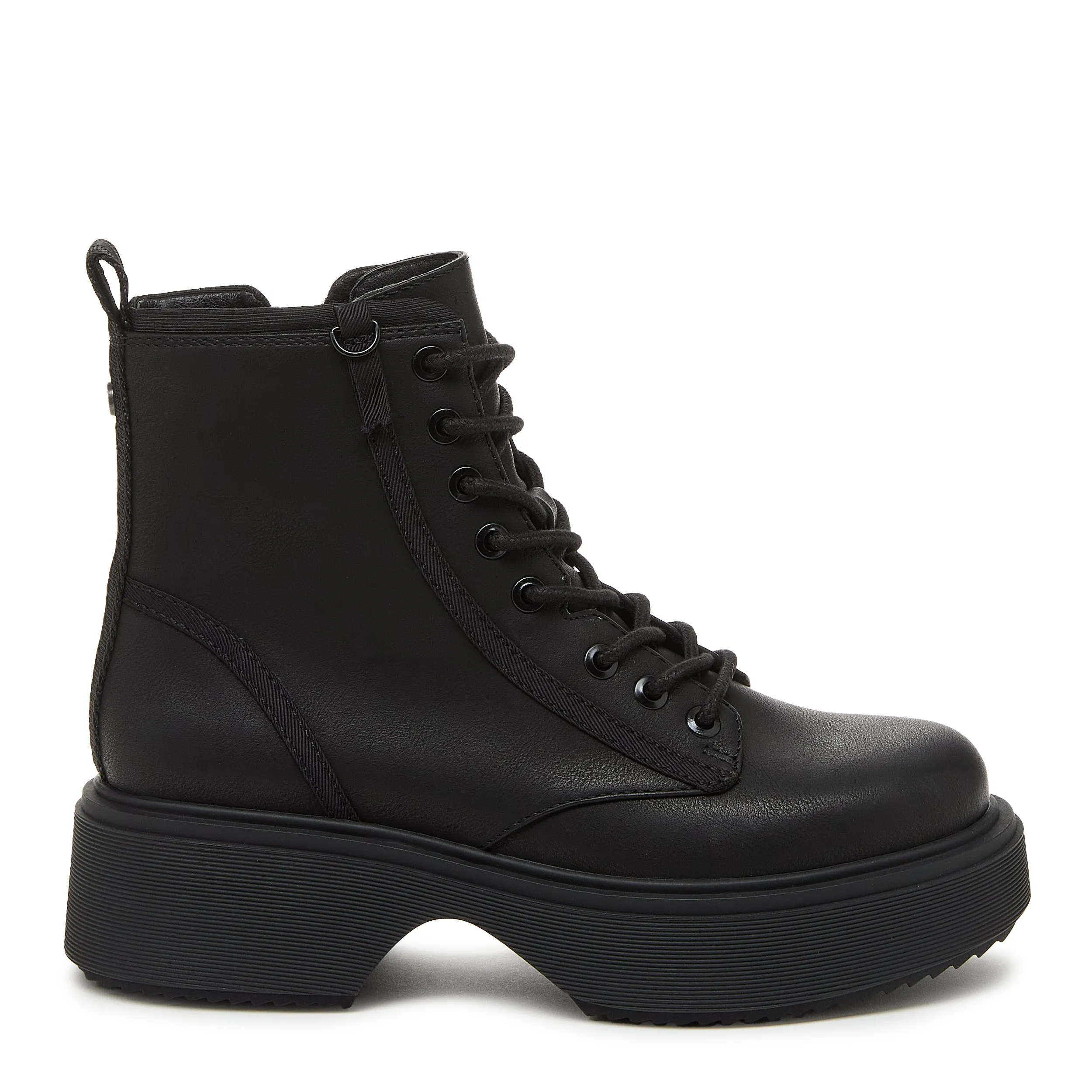 Bingo Black Platform Boot