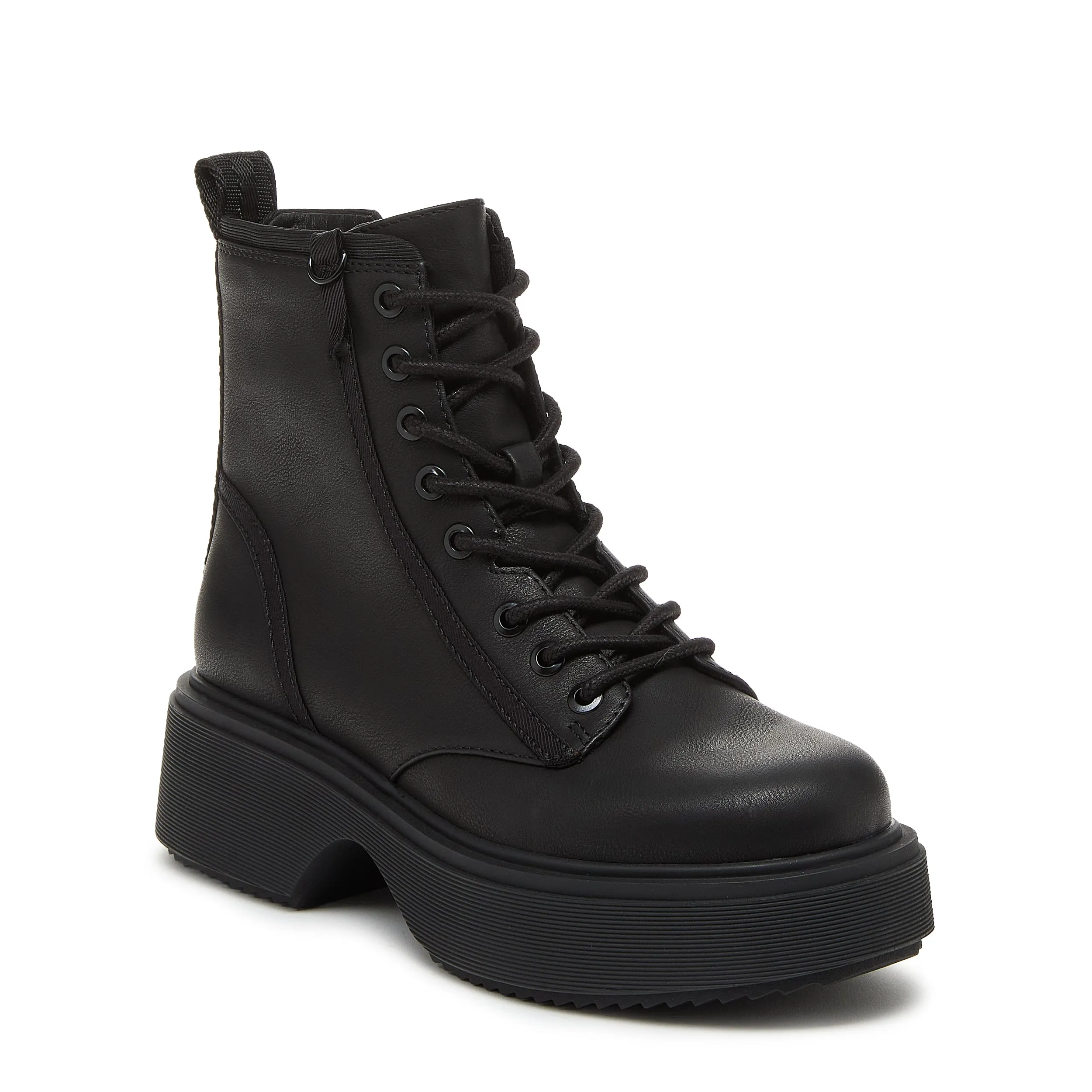 Bingo Black Platform Boot