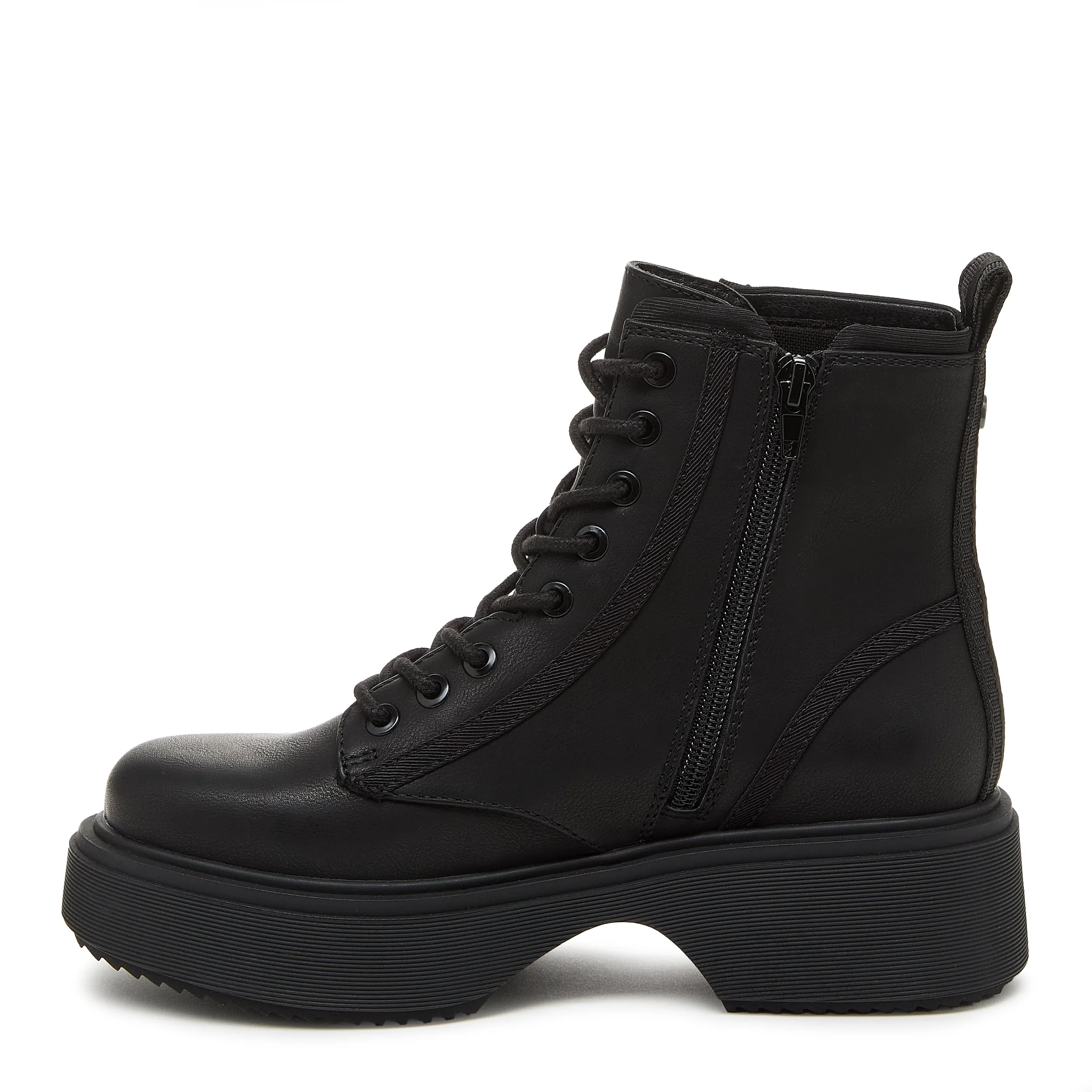 Bingo Black Platform Boot