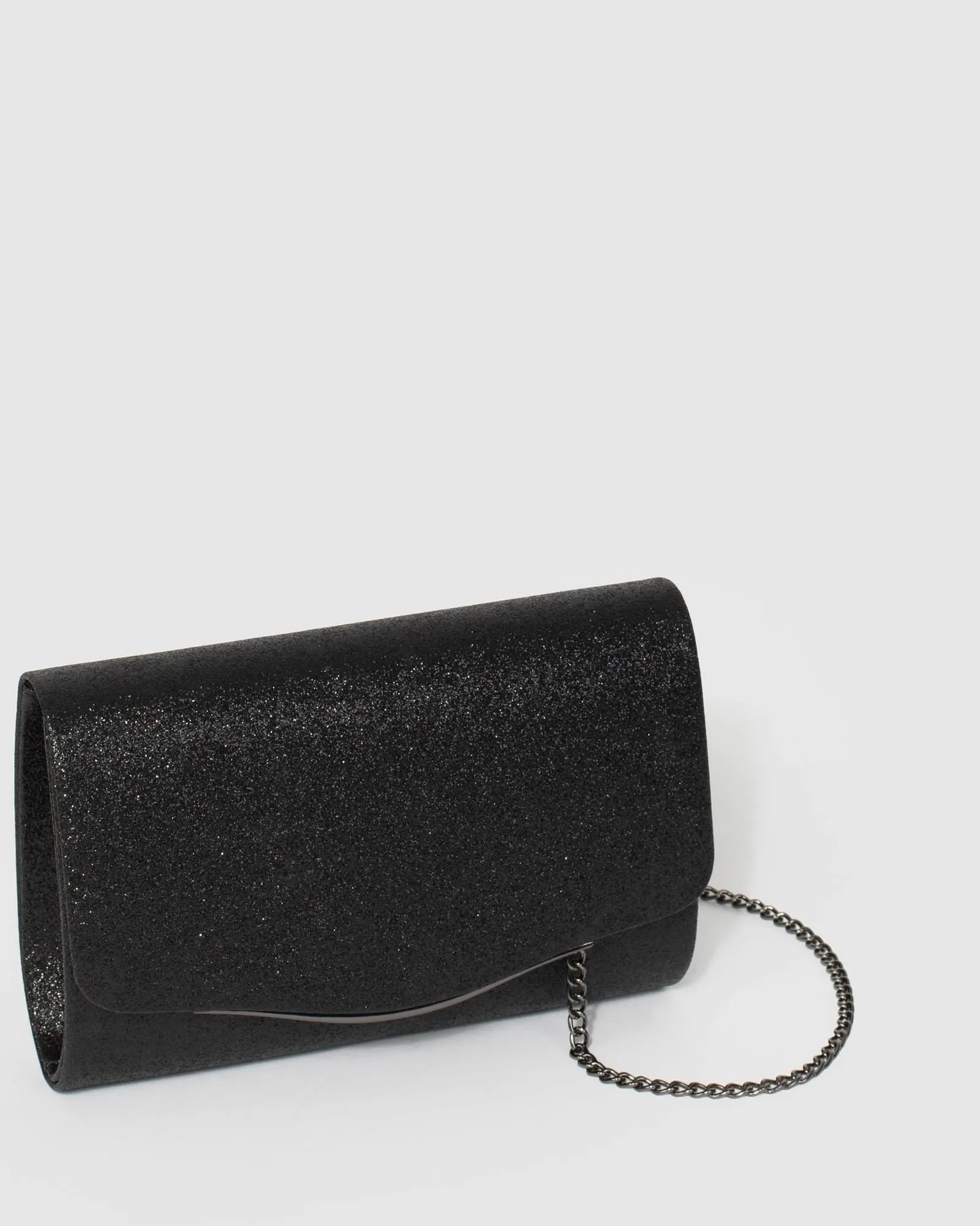 Black Adele Evening Clutch Bag