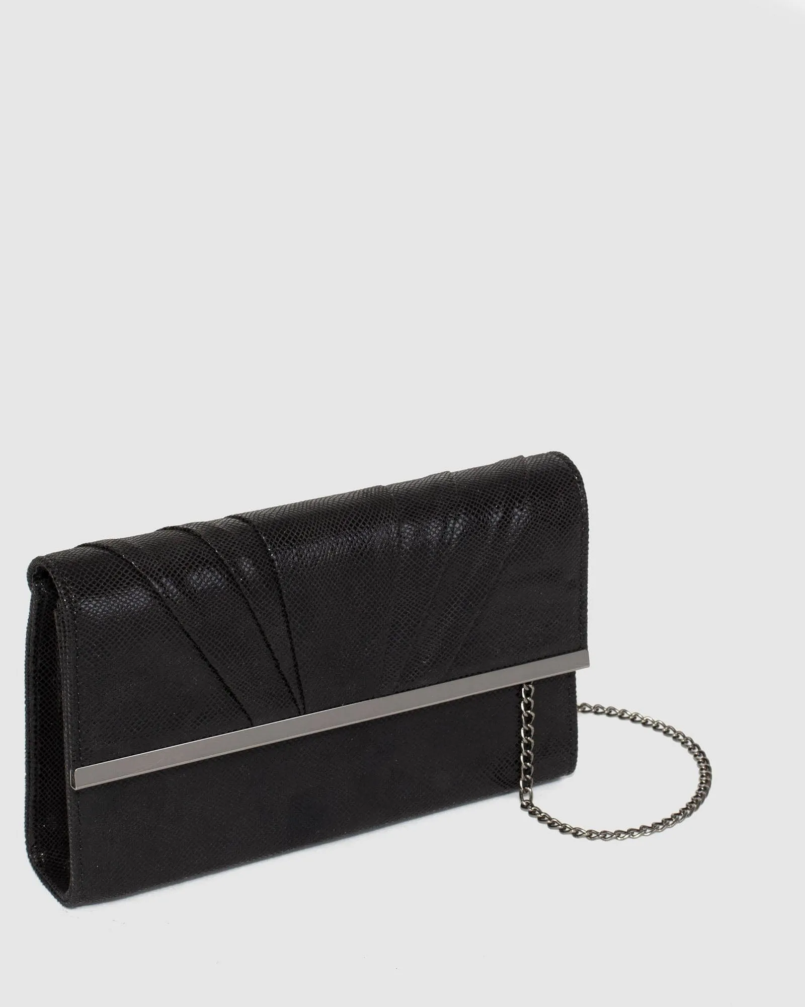 Black Harriet Evening Clutch Bag