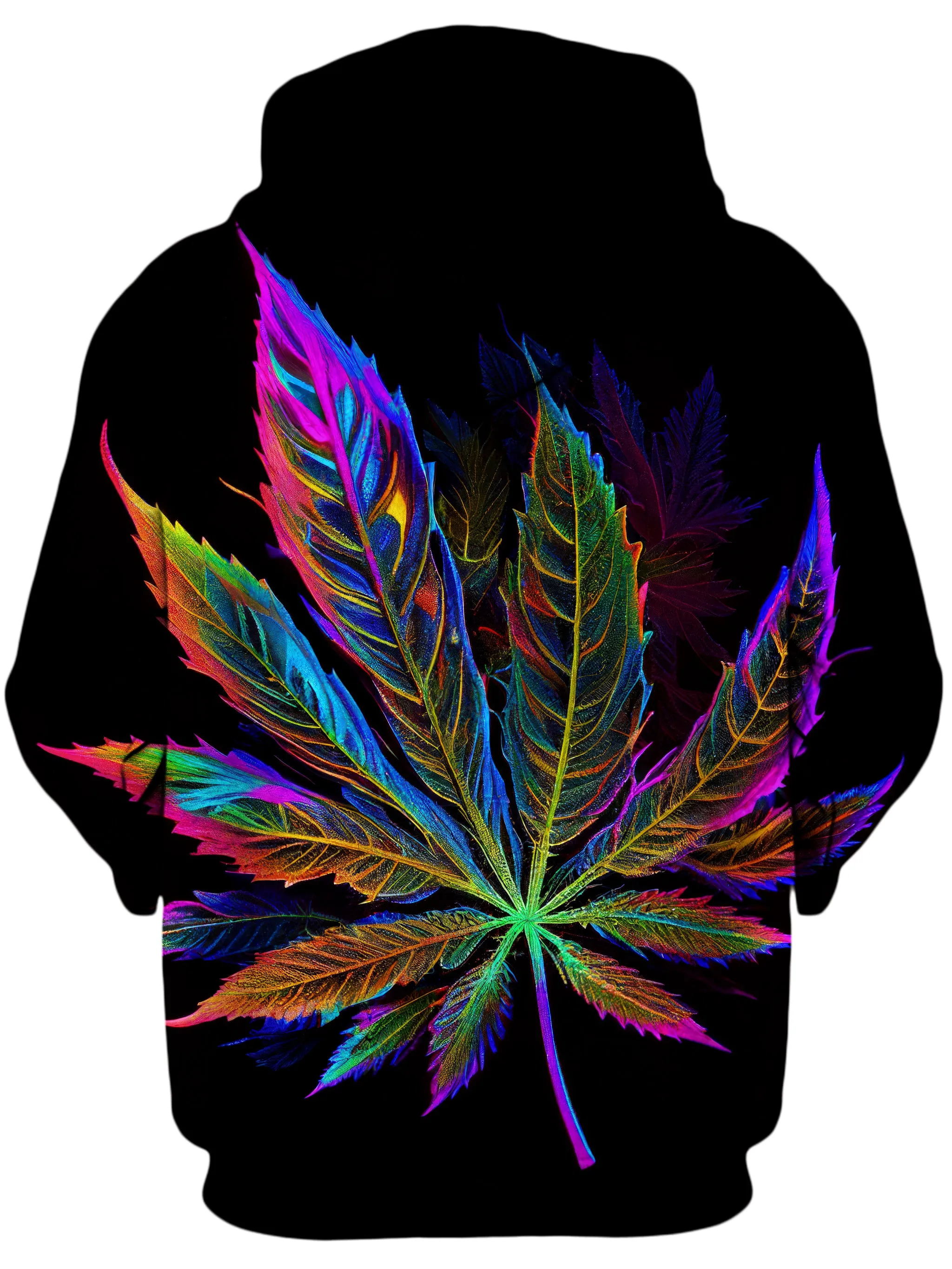 Blacklight Weed Unisex Hoodie