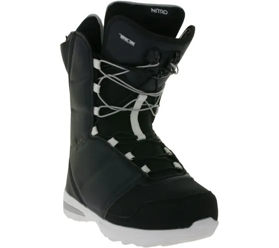 Botas de snowboard para mujer NITRO Flora TLS con suela acolchada botas para deportes de invierno 1191-848459 negro