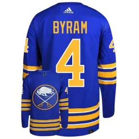 Bowen Byram Buffalo Sabres Adidas Primegreen Authentic NHL Hockey Jersey     