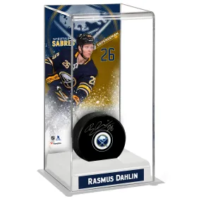 Buffalo Sabres Rasmus Dahlin Fanatics Authentic Deluxe Tall Hockey Puck Case