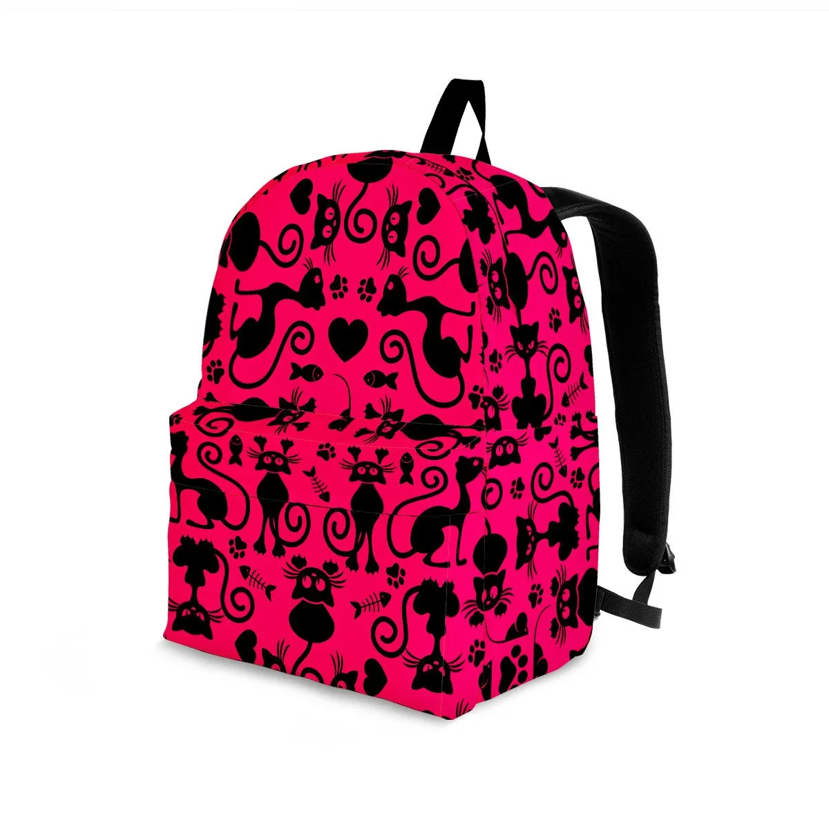 Cats Backpack Pink