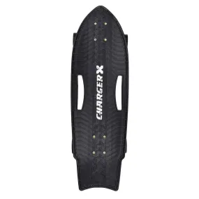 Charger-X Pro 28" Surf Skateboard - Black