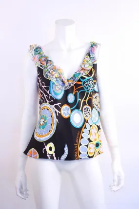 CHRISTIAN LACROIX  Silk Tank