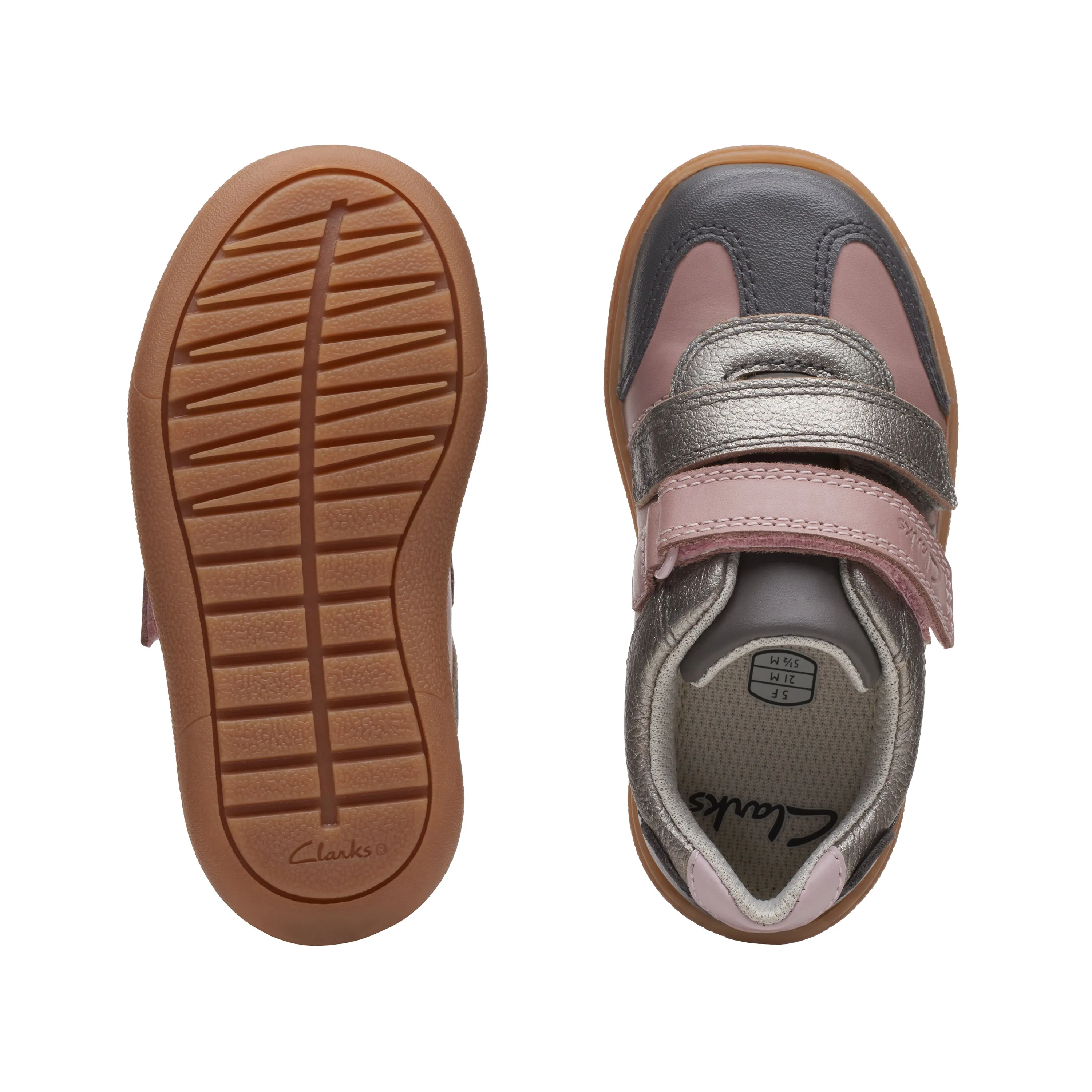 Clarks Flash Print Kids Shoe