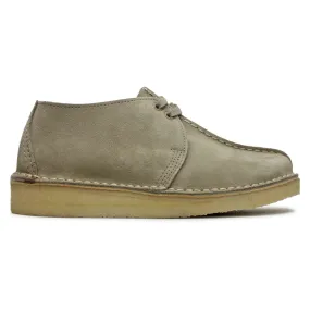 Clarks Originals Women's Shoes Desert Trek Lace-Up Low-Profile Suede Leather - UK 6.5