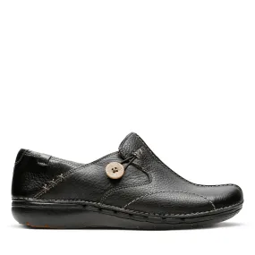 Clarks Unstructured Slip-On Shoe - Wide Fit