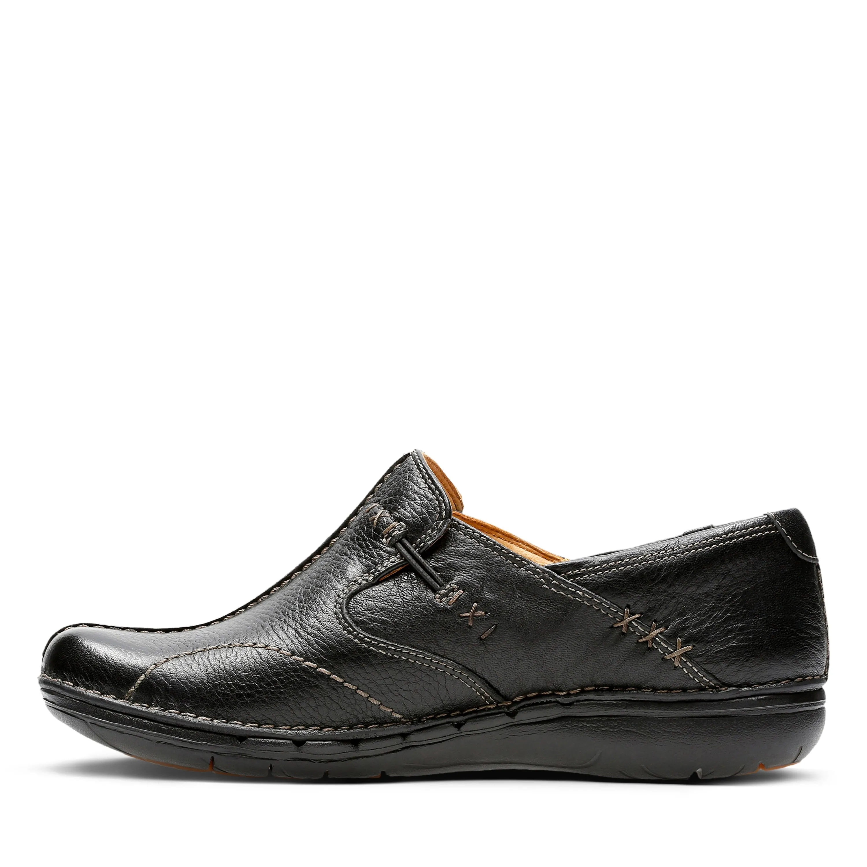 Clarks Unstructured Slip-On Shoe - Wide Fit