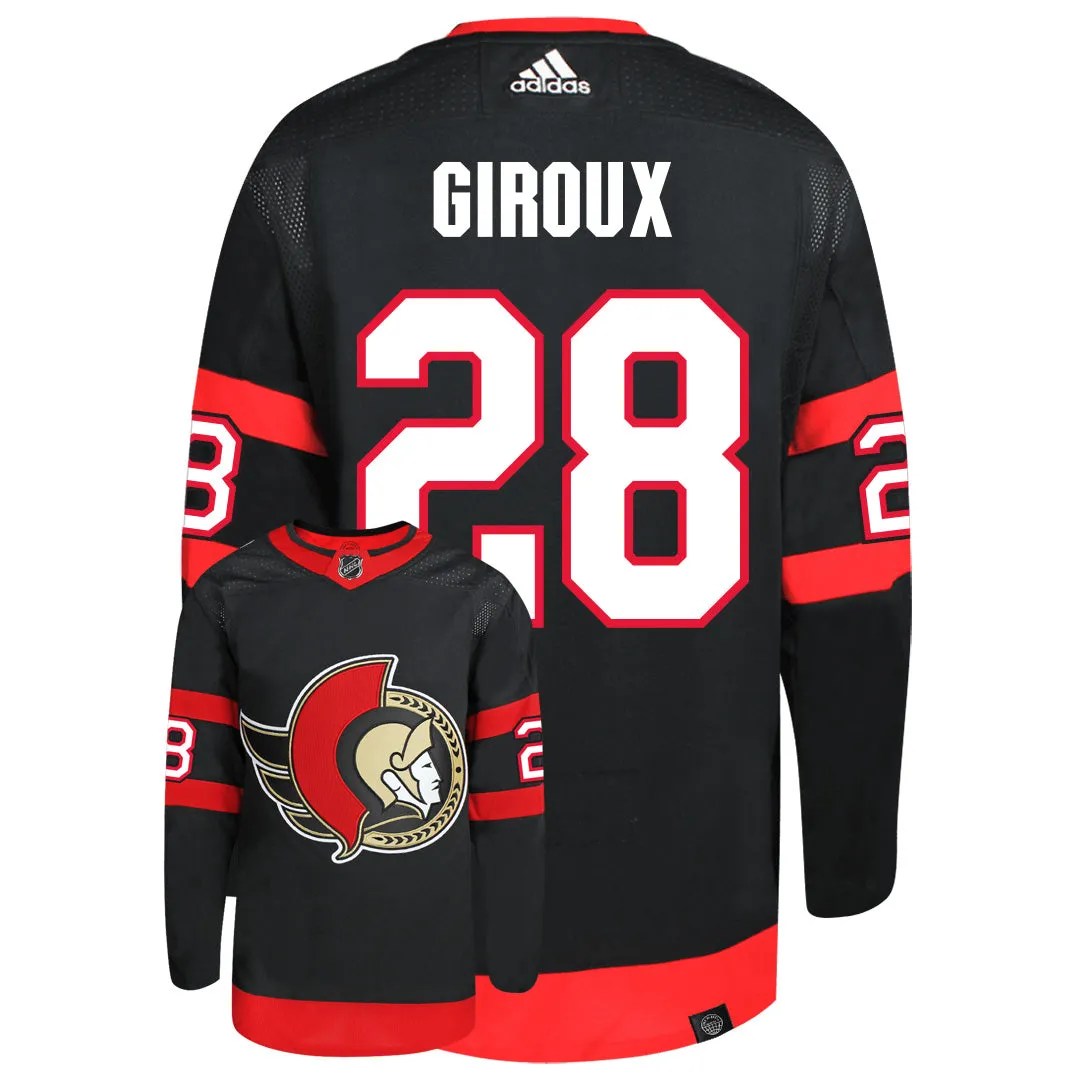 Claude Giroux Ottawa Senators Adidas Primegreen Authentic NHL Hockey Jersey     