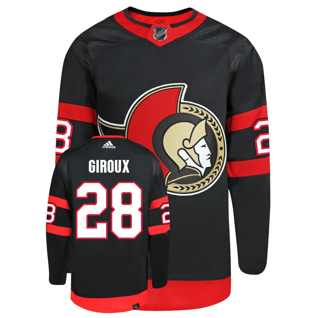 Claude Giroux Ottawa Senators Adidas Primegreen Authentic NHL Hockey Jersey     