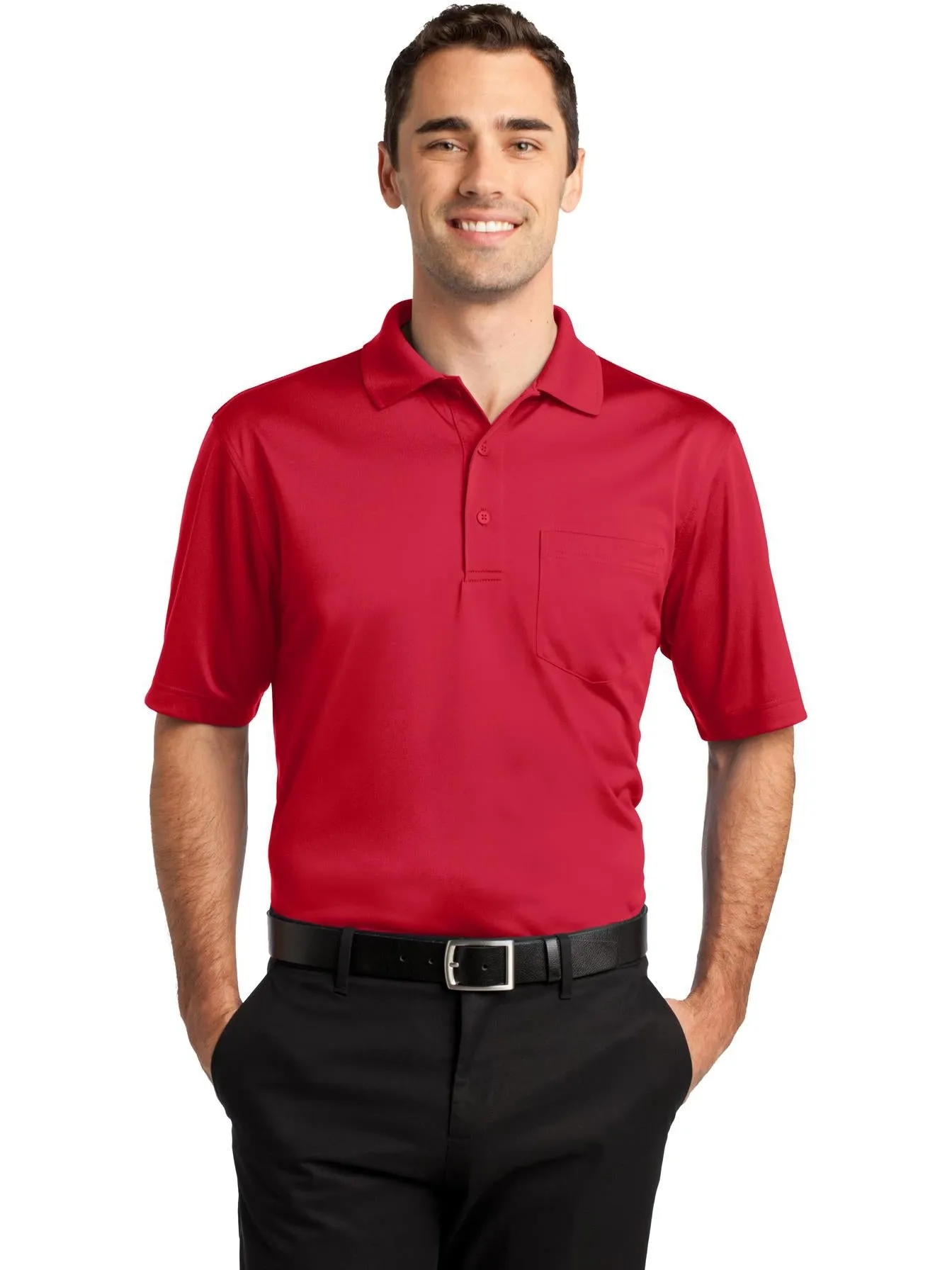 CornerStone Select Snag-Proof Pocket Polo