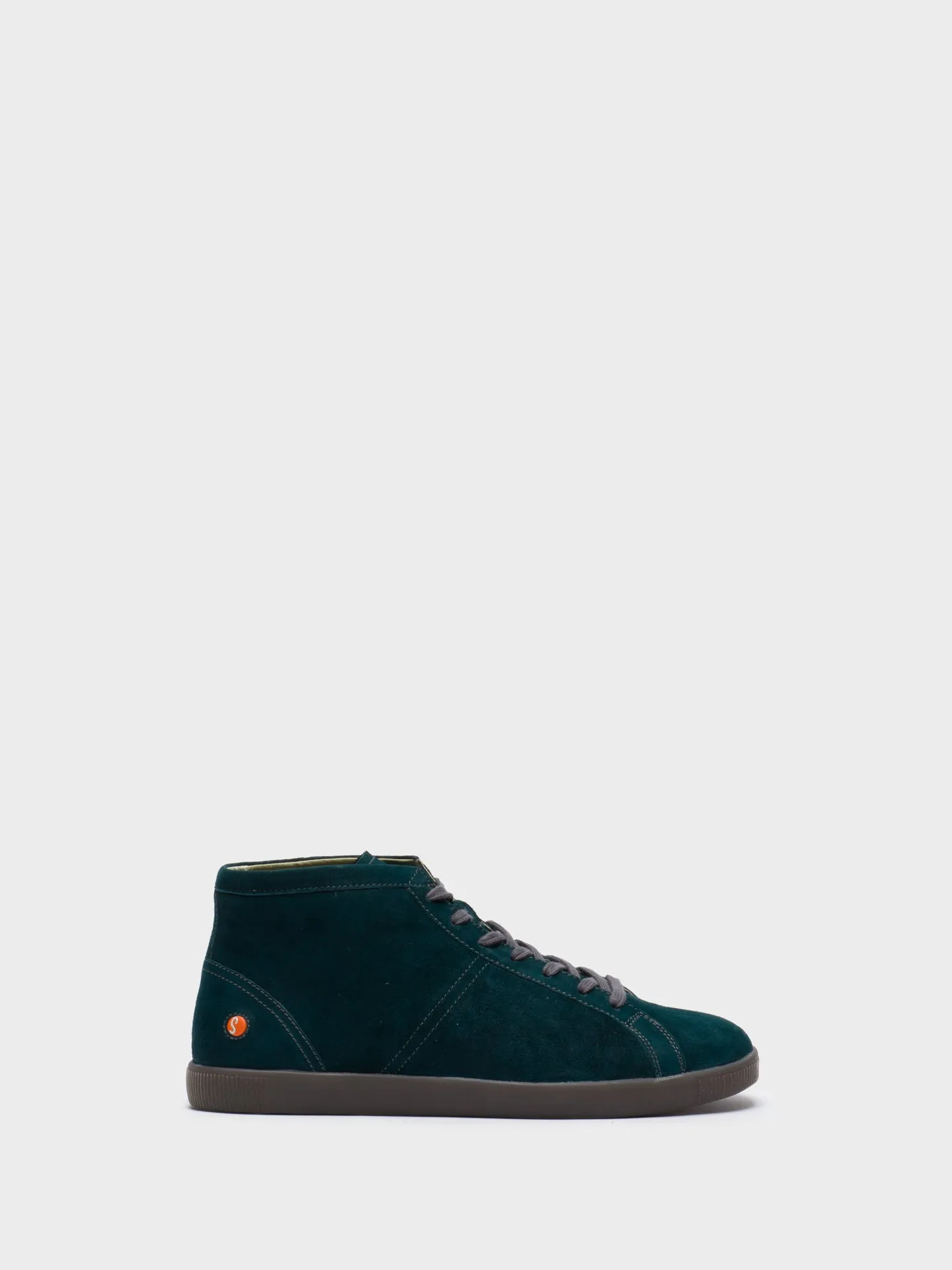 DarkGreen Hi-Top Trainers