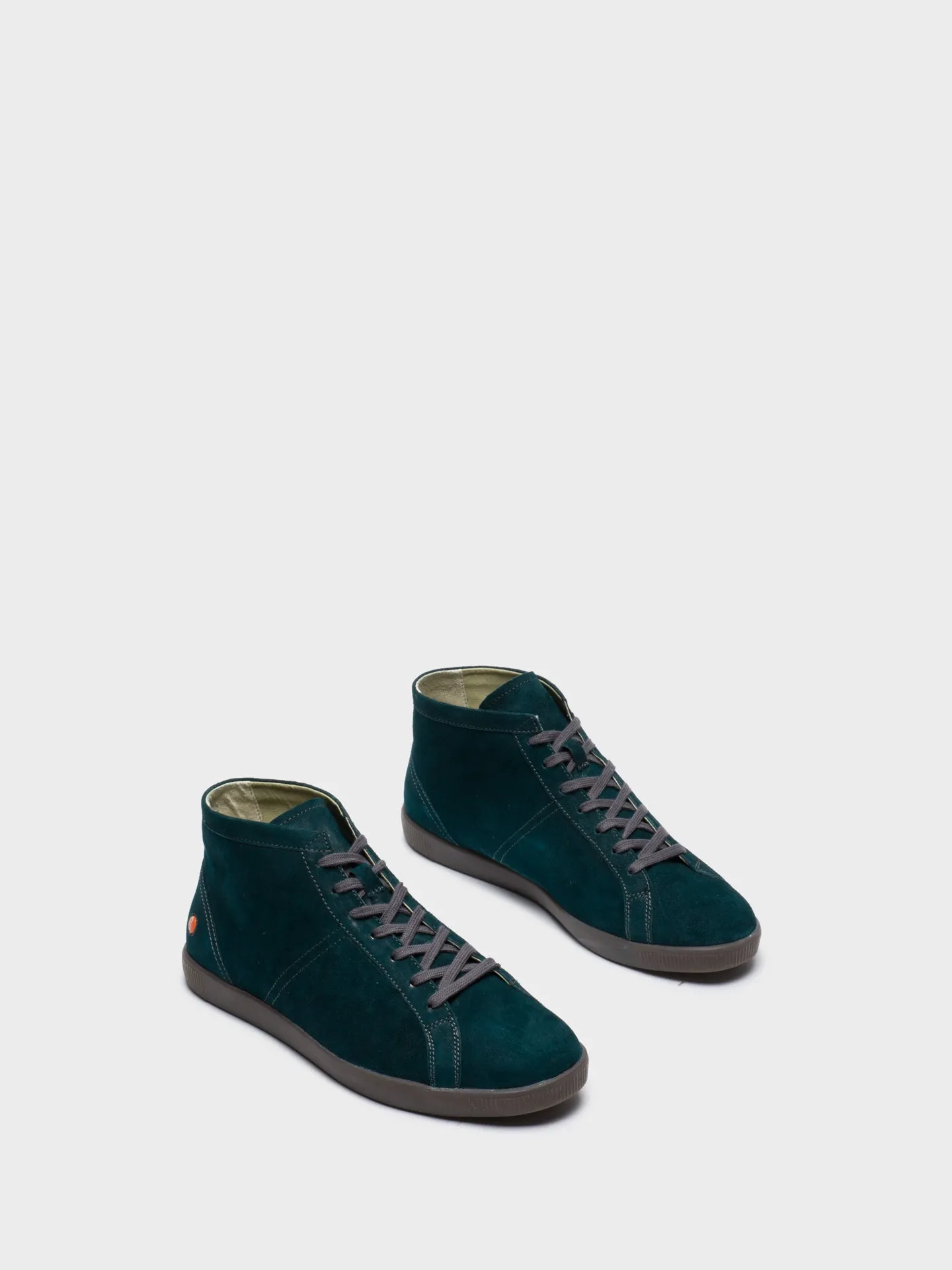 DarkGreen Hi-Top Trainers