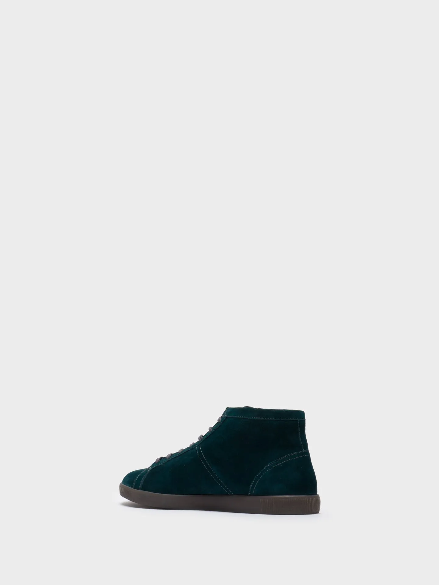 DarkGreen Hi-Top Trainers