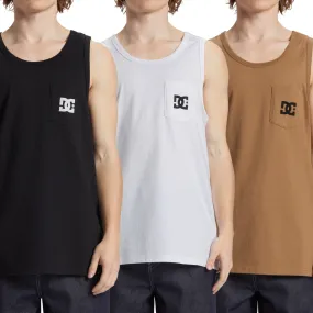 DC Shoes Mens DC Star Pocket Crew Neck Vest Top