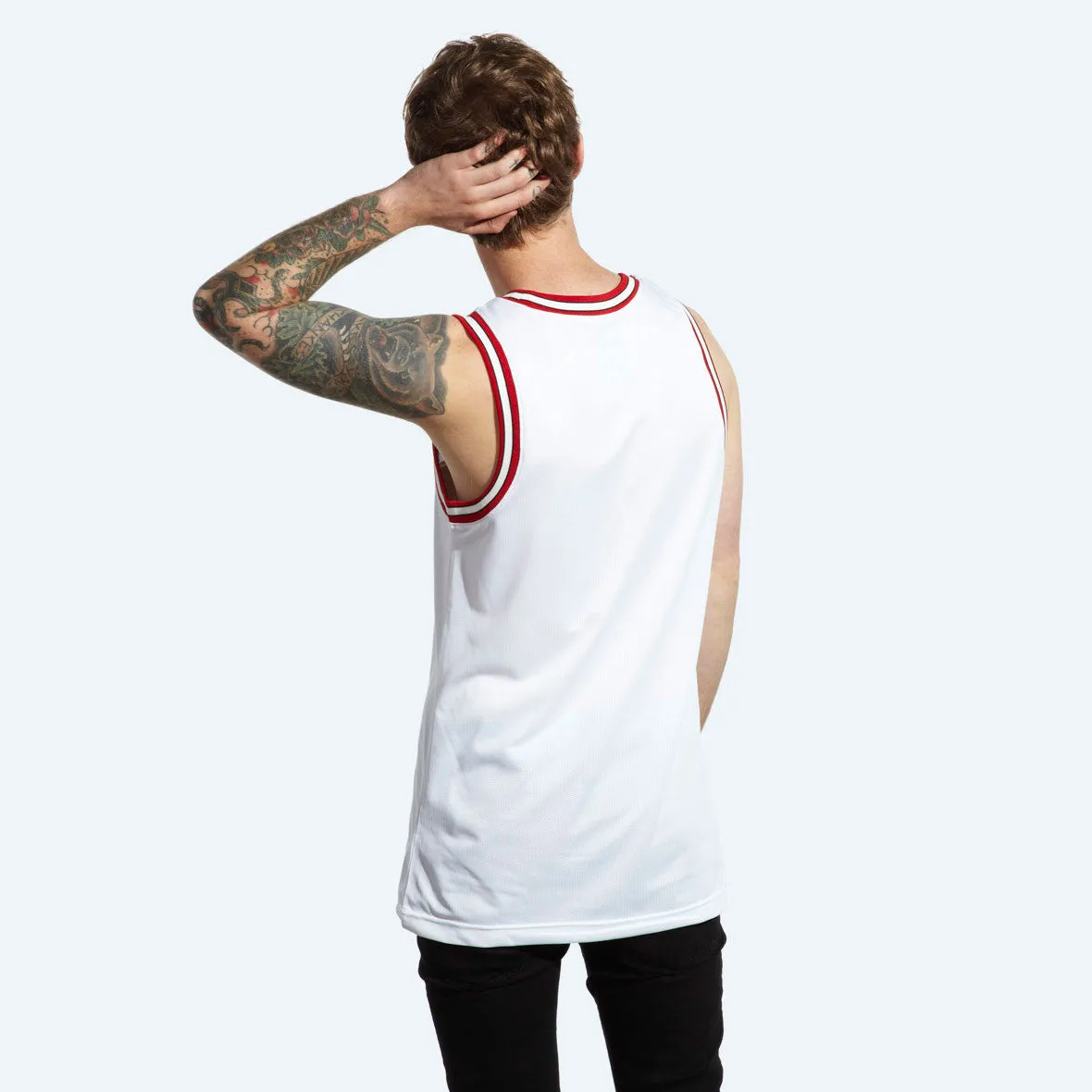 DEAD Basketball Jersey (White)