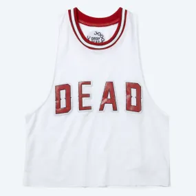 DEAD Crop Basketball Jersey (White)