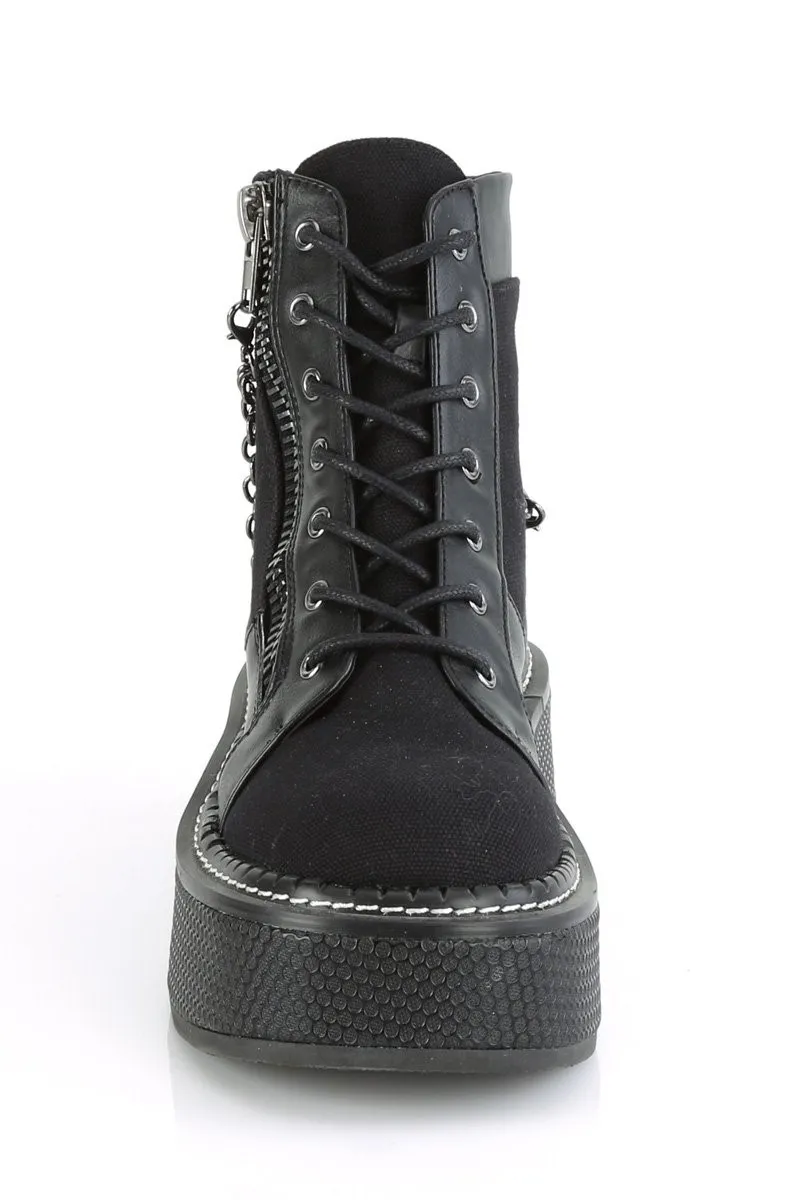 Demonia Cult EMILY-114 Platform Ankle Boot | Dark Ages