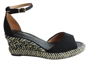 Donna Velenta By Vizzano Camelot Womens Comfortable Wedge Sandals