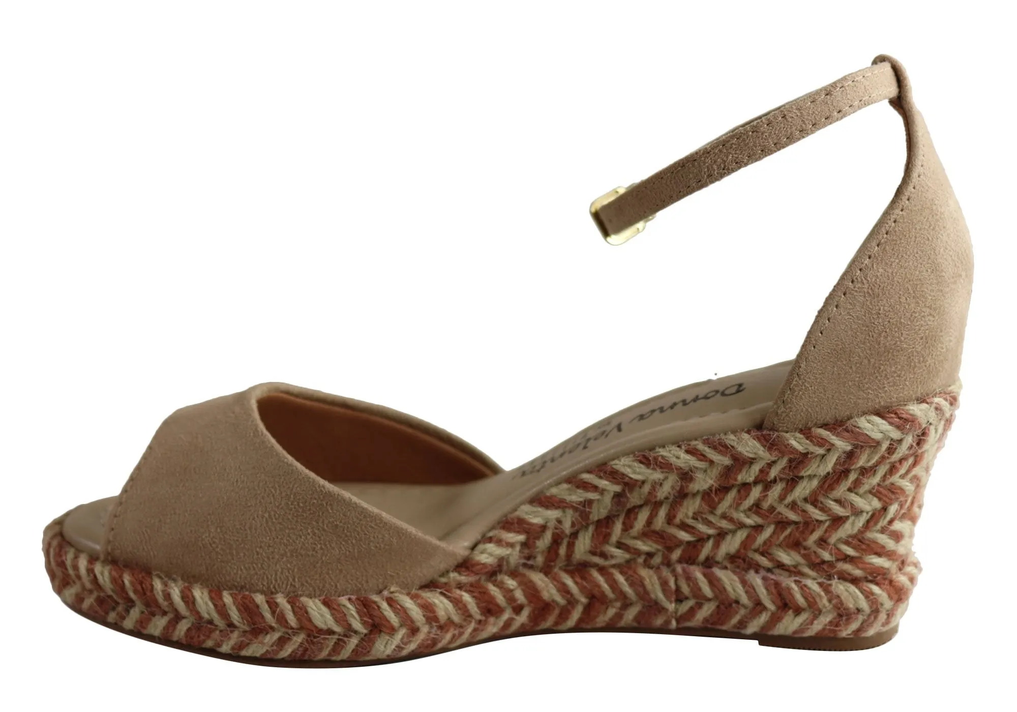 Donna Velenta By Vizzano Camelot Womens Comfortable Wedge Sandals