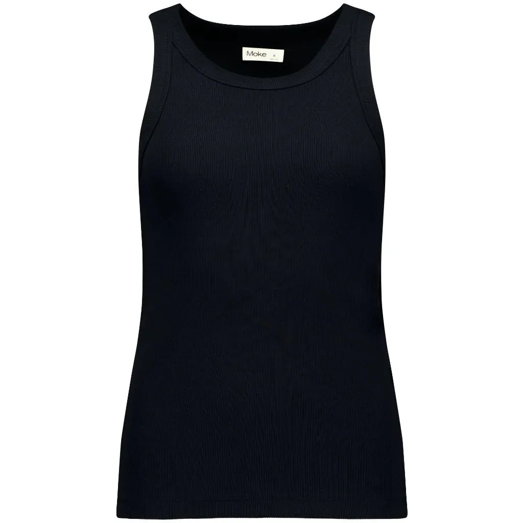 Eddie - Women's Rib Tank || Black